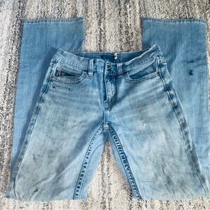 Men's Light Blue Straight-Leg Jeans - Work Jeans, Casual Everyday Fit (7)